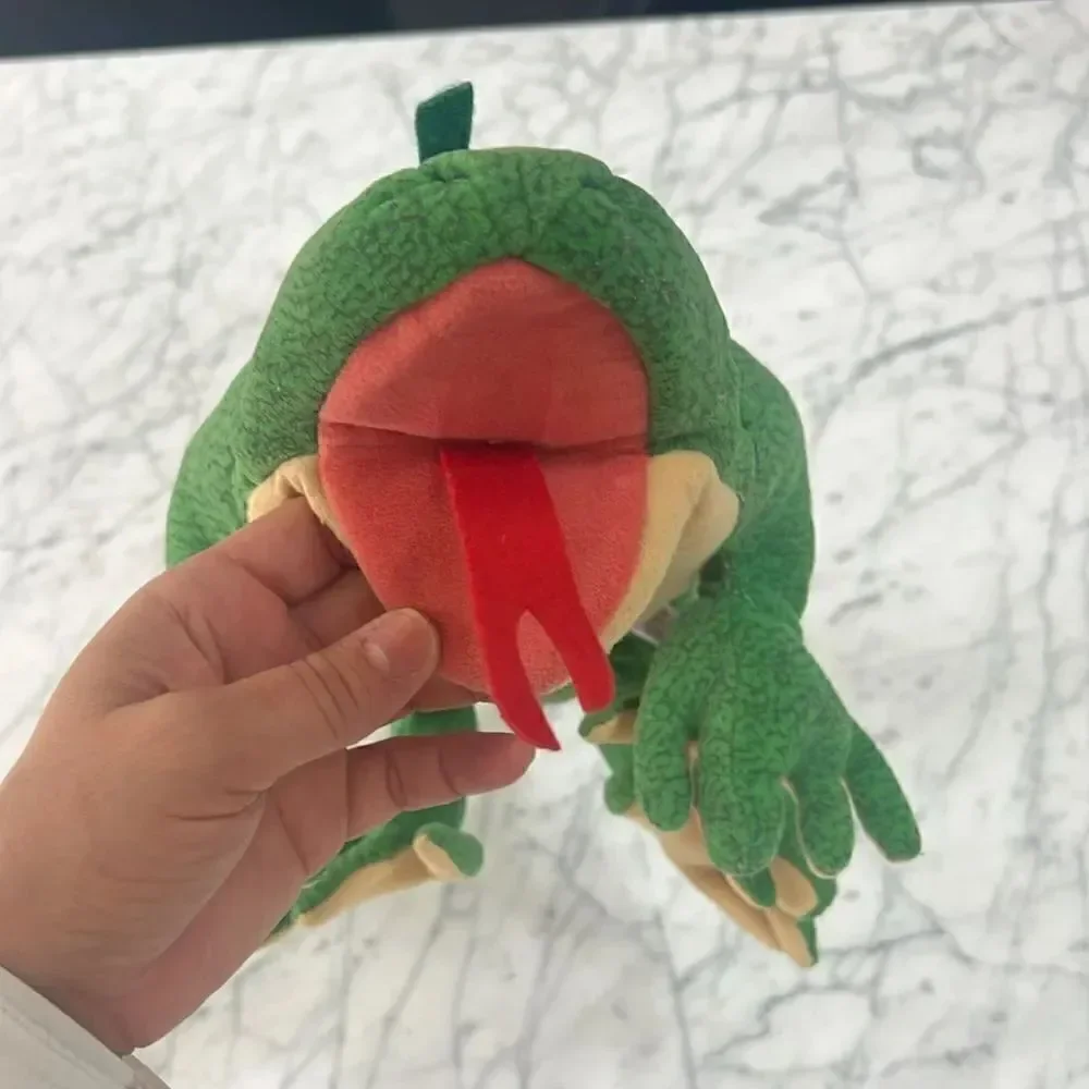 Folkmanis Furry Folk Lizard Iguana Hand Puppet Folktails Gecko Full Body